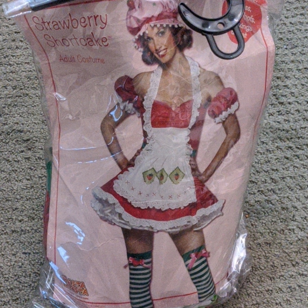 Strawberry shortcake costume